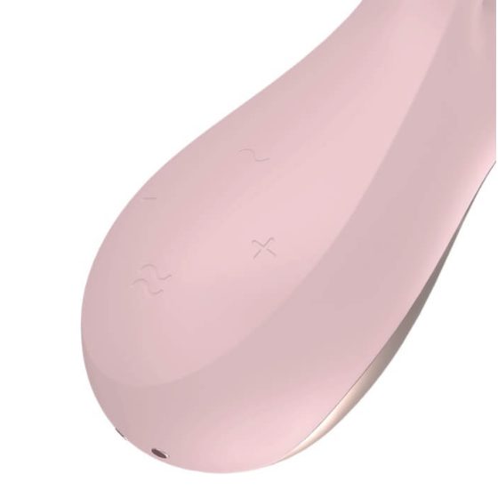 Satisfyer Mono Flex - vibratore impermeabile intelligente (rosa pallido)