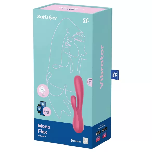 Satisfyer - vibratore smart impermeabile - silicone rosso