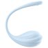 Satisfyer Smooth Petal - ovetto vibrante intelligente (blu)
