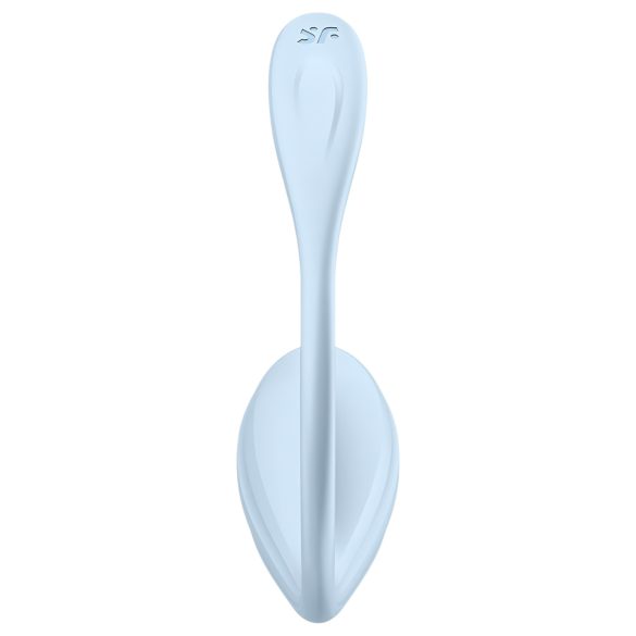 Satisfyer Smooth Petal - ovetto vibrante intelligente (blu)