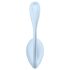 Satisfyer Smooth Petal - ovetto vibrante intelligente (blu)