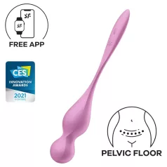   Satisfyer Love Birds 1 - Pallina geisha vibrante controllata tramite app (rosa)