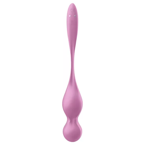 Satisfyer Love Birds 1 - palline vaginali vibranti smart - silicone rosa