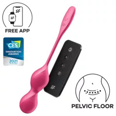   Satisfyer Love Birds 2 - Pallina geisha vibrante con controllo tramite app (rosa)