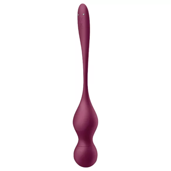 Satisfyer Love Birds Vary - palline vaginali smart regolabili - silicone rosso