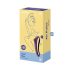 Satisfyer Dual Kiss - 2in1 Vibratore Vaginale e Clitorideo (Viola)