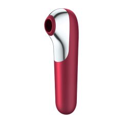   Satisfyer Dual Love - Vibratore intelligente per clitoride e vaginale impermeabile (rosso)