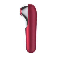   Satisfyer Dual Love - Vibratore intelligente per clitoride e vaginale impermeabile (rosso)
