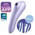 Satisfyer Dual Pleasure - vibratore clitorideo e punto G 2in1 - viola