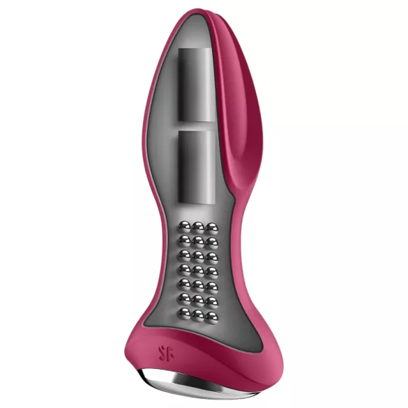 Satisfyer Rotator Plug 2 - vibratore anale rotante ricaricabile con perle