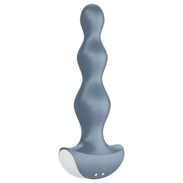 Satisfyer Lolli-Plug 2 - vibratore anale impermeabile ricaricabile (grigio)