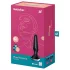 Satisfyer Plug-ilicious 2 - Vibratore anale controllato tramite app (nero)