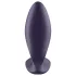 Satisfyer Power Plug - vibratore anale smart - silicone viola