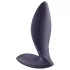 Satisfyer Power Plug - vibratore anale smart - silicone viola