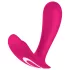 Satisfyer Top Secret - vibratore doppio motore con app - silicone rosa