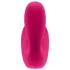 Satisfyer Top Secret - vibratore doppio motore con app - silicone rosa