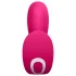 Satisfyer Top Secret - vibratore doppio motore con app - silicone rosa