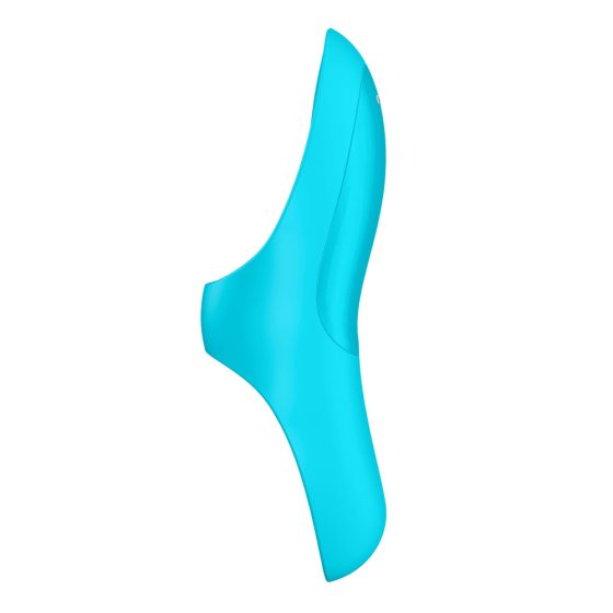 Stimolatore Teaser Satisfyer - vibratore per dita ricaricabile e impermeabile (turchese)