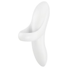   Satisfyer Bold Lover - vibratore da dito ricaricabile e impermeabile bianco