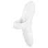 Satisfyer Bold Lover - vibratore da dita ricaricabile impermeabile bianco