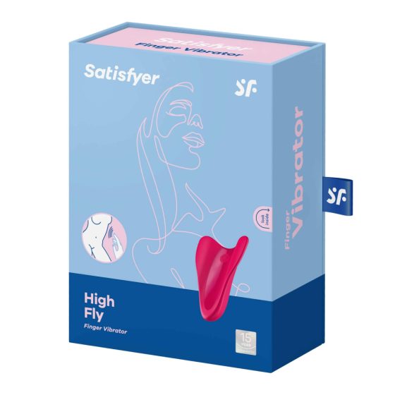 Satisfyer High Fly - Vibratore per Clitoride Ricaricabile e Impermeabile (Magenta)
