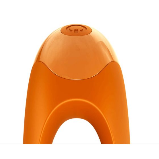Satisfyer Candy Cane - Vibratore Ricaricabile Impermeabile a Doppia Punta (Arancione)