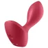 Satisfyer Backdoor Lover - vibratore anale ricaricabile impermeabile rosso