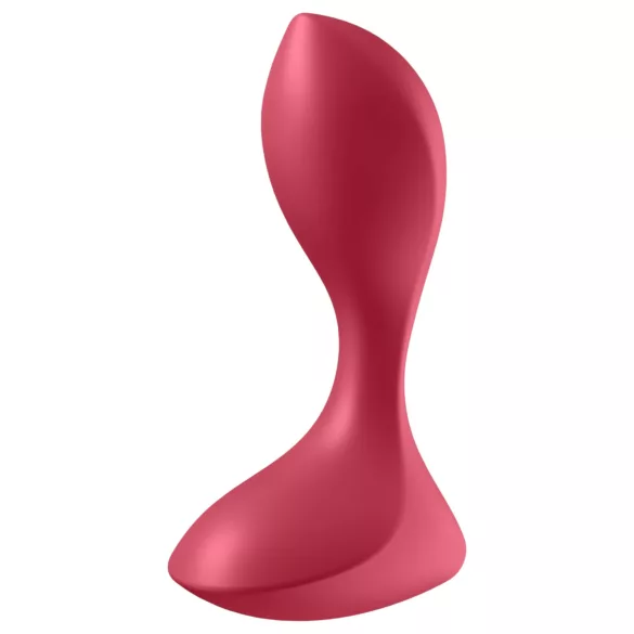 Satisfyer Backdoor Lover - vibratore anale ricaricabile impermeabile rosso
