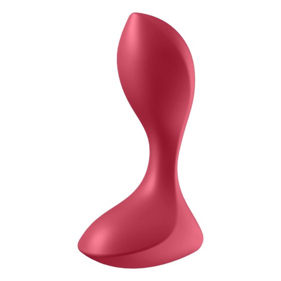 Amore Anale Satisfyer - Vibratore anale ricaricabile e impermeabile (rosso)