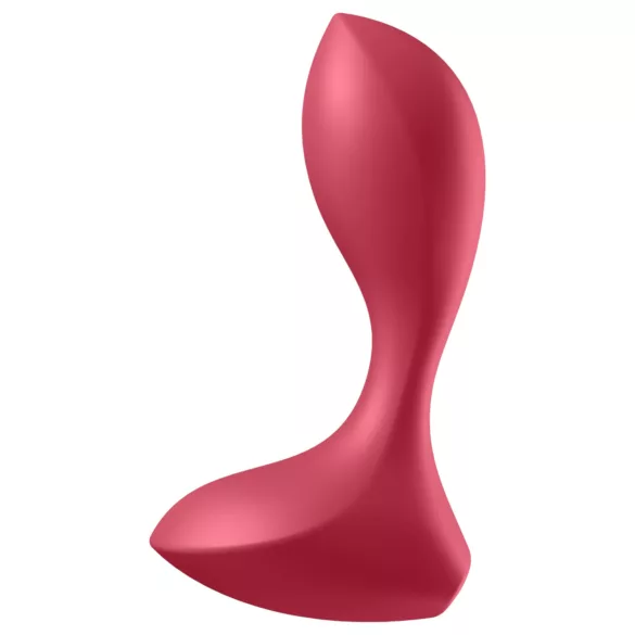 Satisfyer Backdoor Lover - vibratore anale ricaricabile impermeabile rosso