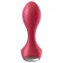 Satisfyer Backdoor Lover - vibratore anale ricaricabile impermeabile rosso