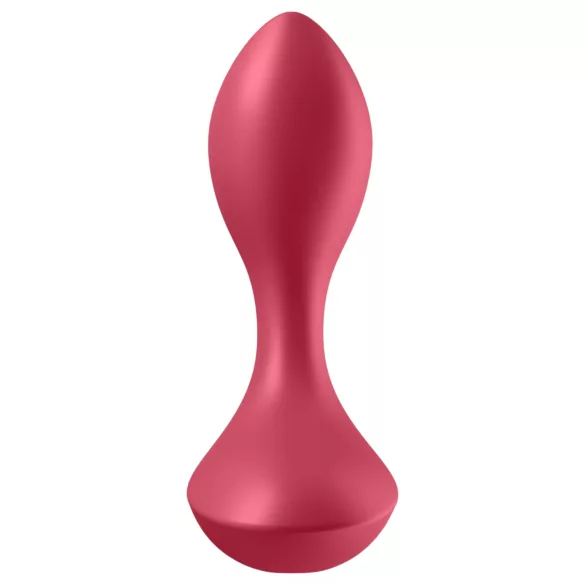 Satisfyer Backdoor Lover - vibratore anale ricaricabile impermeabile rosso