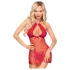 Penthouse - babydoll e perizoma in pizzo - rosso - L/XL