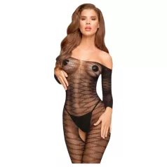  Penthouse Dreamy Diva - tuta sexy con spalle scoperte - nero - XL