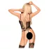 Penthouse - body intimo sexy donna - pizzo nero - XL