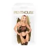 Penthouse - body intimo sexy donna - pizzo nero - XL