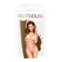 Penthouse Double Spice - set reggiseno in pizzo - colore nude - L/XL