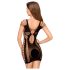 Penthouse Juicy Poison - minidress con spalline - nero