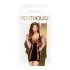 Penthouse Juicy Poison - minidress con spalline - nero - XL