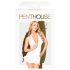 Penthouse Earth-shaker - Abito allacciato al collo e perizoma (bianco) - M/L