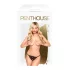 Penthouse Hot Getaway - tanga aperta con fiocco - pizzo nero