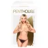 Penthouse Hot Getaway - tanga aperta con fiocco - pizzo nero - L/XL