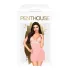 Penthouse - completo lingerie con reggicalze e perizoma - rosa