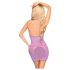 Penthouse Bedtime Story - camicia da notte e perizoma (viola)