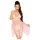 Penthouse - abito sexy in pizzo con perizoma - rosa
