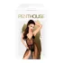 Penthouse Best Forplay - body in pizzo con velo tulle - nero - M/L