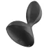Satisfyer Sweet Seal - vibratore anale smart - silicone nero