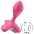 Satisfyer Game Changer - vibratore anale ricaricabile - silicone rosa