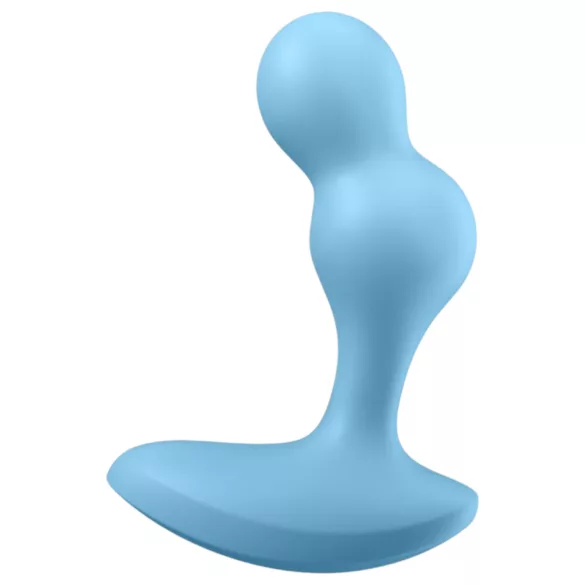 Satisfyer Deep Diver - vibratore anale intelligente - silicone blu