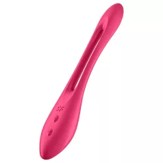   Satisfyer Elastic Joy - vibratore per coppia flessibile ricaricabile - rosso